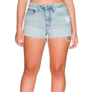 Good American Good '90s Short in Blue650